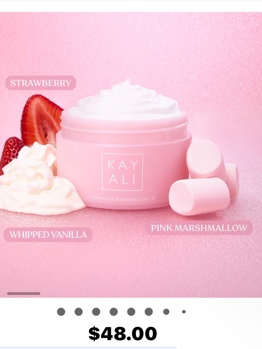 Kayali Yum Boujee Marshmallow Body Cream